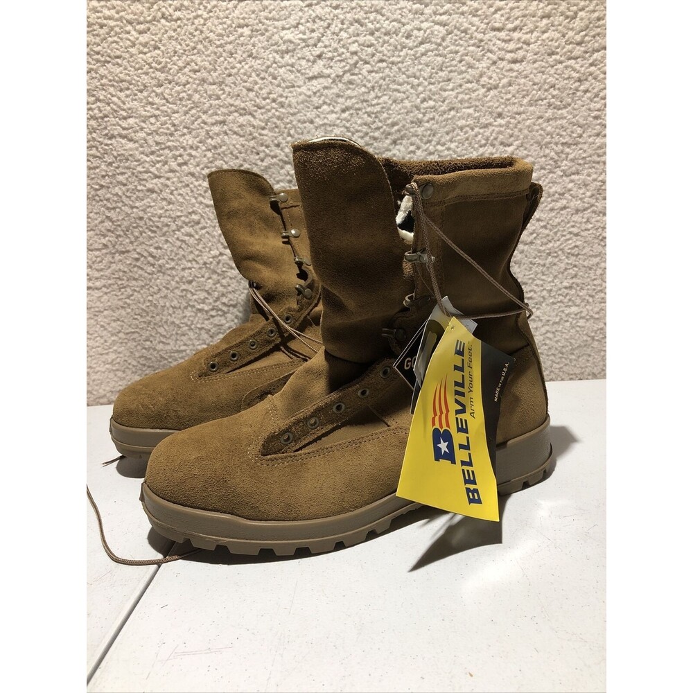 Belleville Men's 600 Grams Insulated Steel Toe Waterproof Boot Coyote C775ST 13W